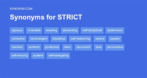 strict synonym